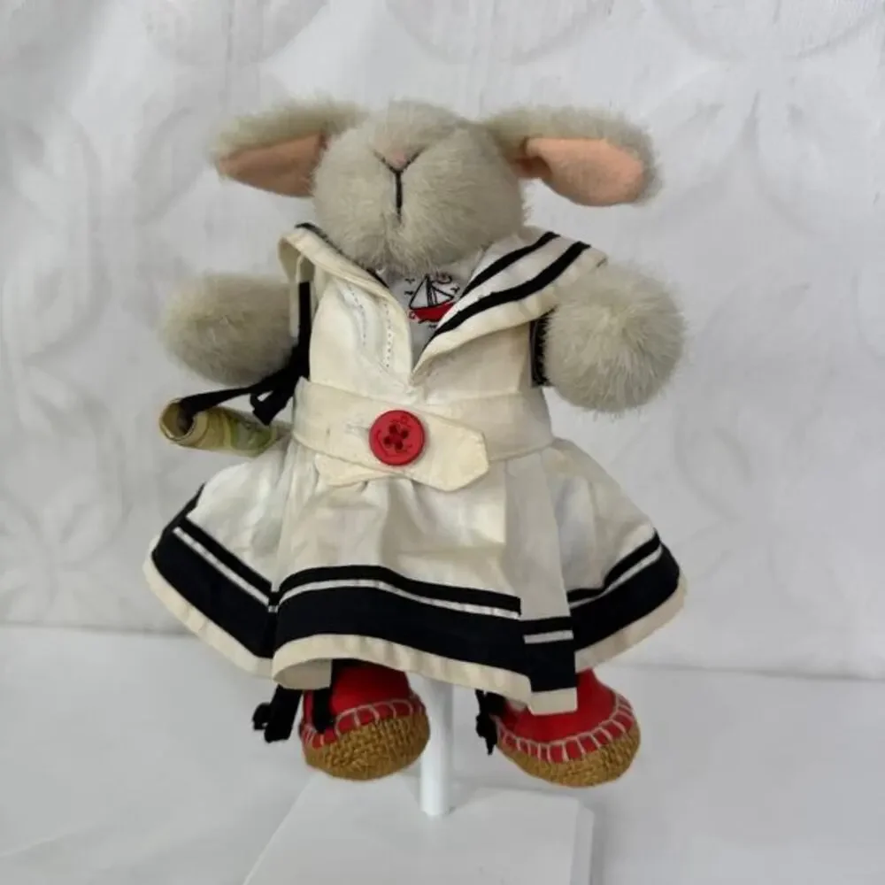 VTG 1990 Hoppy VanderHare All Paws On Deck Sailor Rabbit Muffy With‎ Map